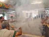 Sharadiya Navaratri 2020 Day 6 (22.10.2020) - Karla - Chandika Homa performed on behalf of 6 Yajamana-s
